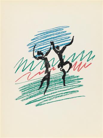 (PICASSO, PABLO.) Mourlot, Fernand. Picasso Lithographe III and IV [1949-1963].